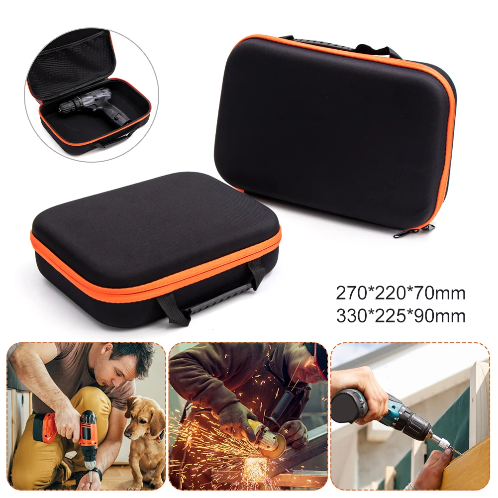 Multi-type Tool Bag Durable Shockproof Electric Drill Grinder Carry Case Storage Bag with Large Capacity Portable Tool Organizer best rolling tool box