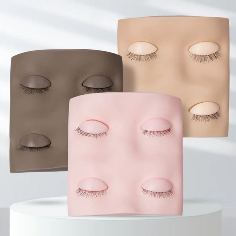 

Искусственная голова для накладных ресниц, специальный материал для кукол, 100 г, наращивание ресниц, здоровье и красота, искусственная кожа, не повреждается, ПВХ