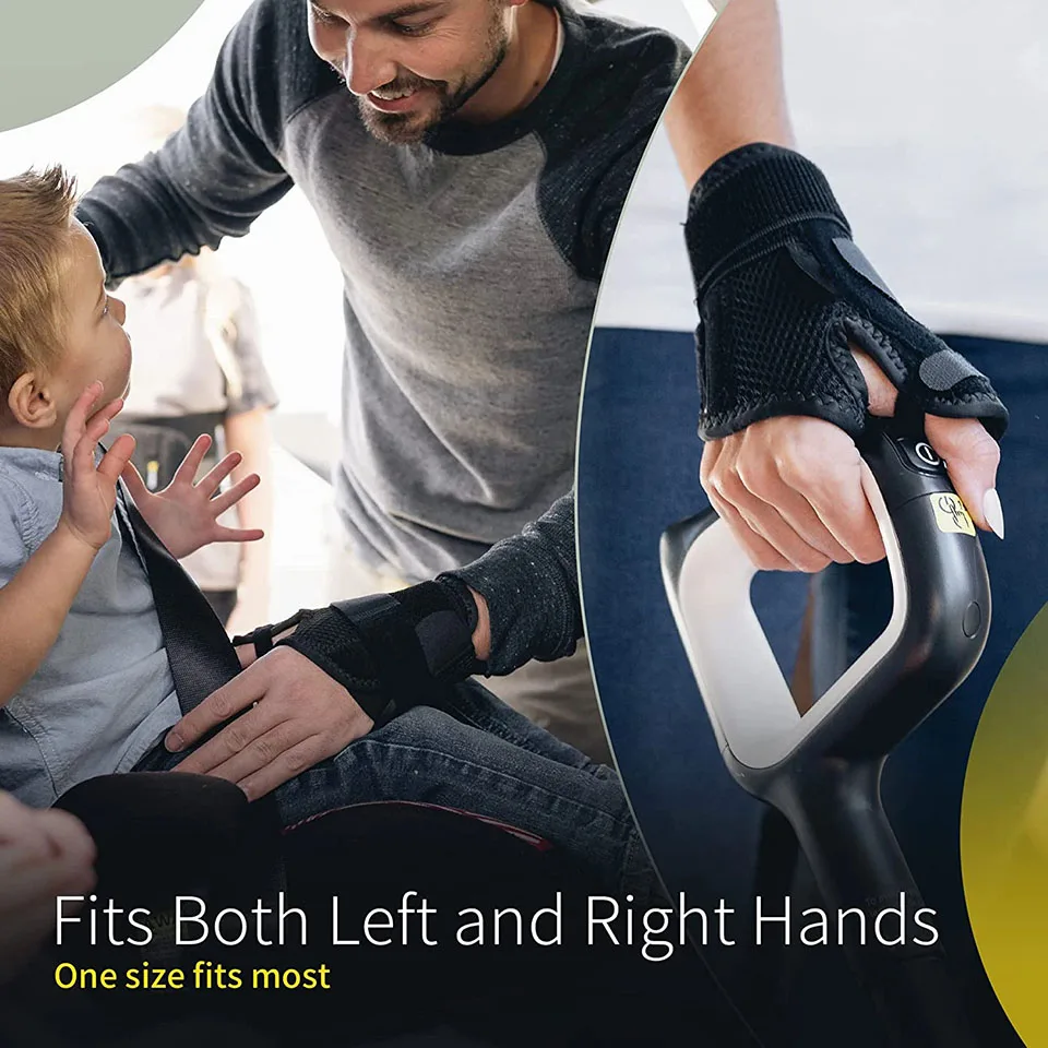 Thumb Wrist Brace Wraps 1Pcs Carpal Tunnel Arthritis Tendonitis Sprain Wristband Wrist Support Bandage Sports Gym Hand Protector
