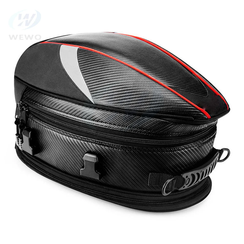 20 35L Motorcycle Sport Luggage Waterproof Saddle Riding Rear Seat Bag