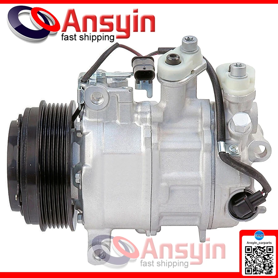 

6SAS14C New AC Compressor For Mercedes-Benz C E GLC W213 2013-2019 A0008303902 A0008304002 A0008306700 A0008306700 A0008303002