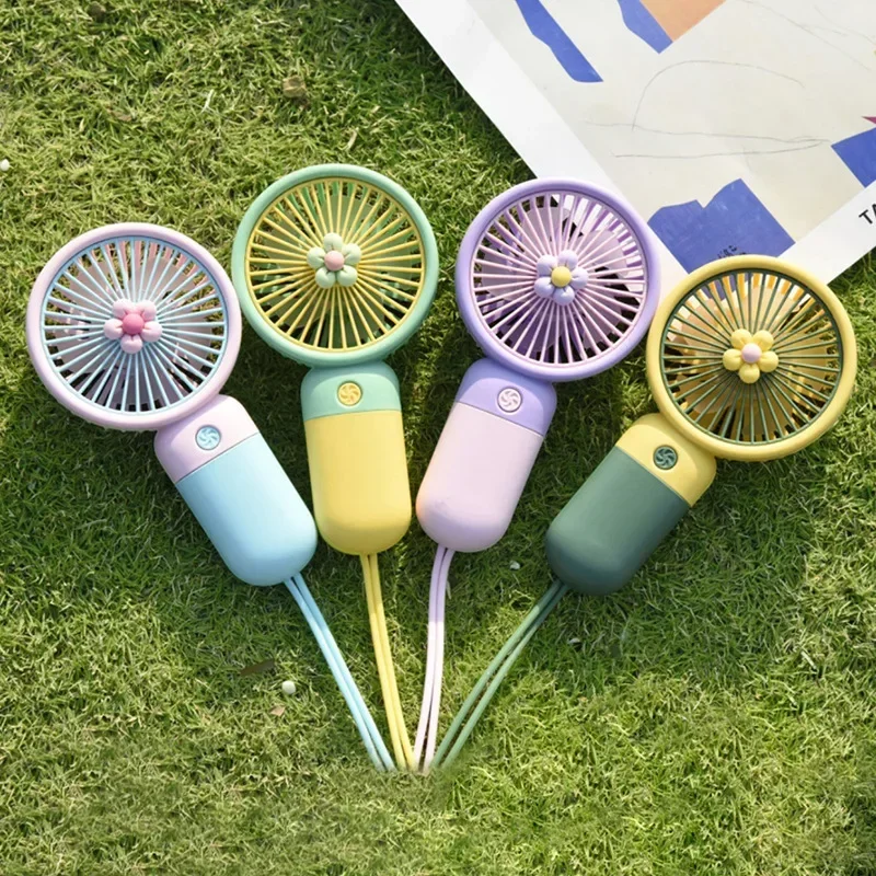 

New Quality Portable Student USB Mini Wind Power Handheld Fan Convenient And Ultra-quiet Fan High Office Cute Small Cooling Fans