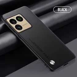 Premium PU Leather Shockproof Hard Case Cover for Sony Xperia 1 VIII (Black)