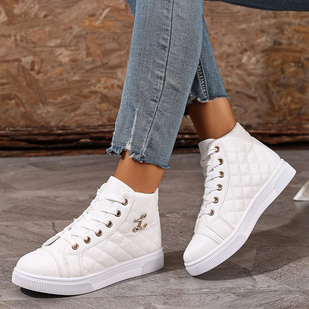 Fashionable New Comfortable Women's Shoes Spring and Autumn Elegant Round Head Solid Color Sexy Sports and Leisure Shoes