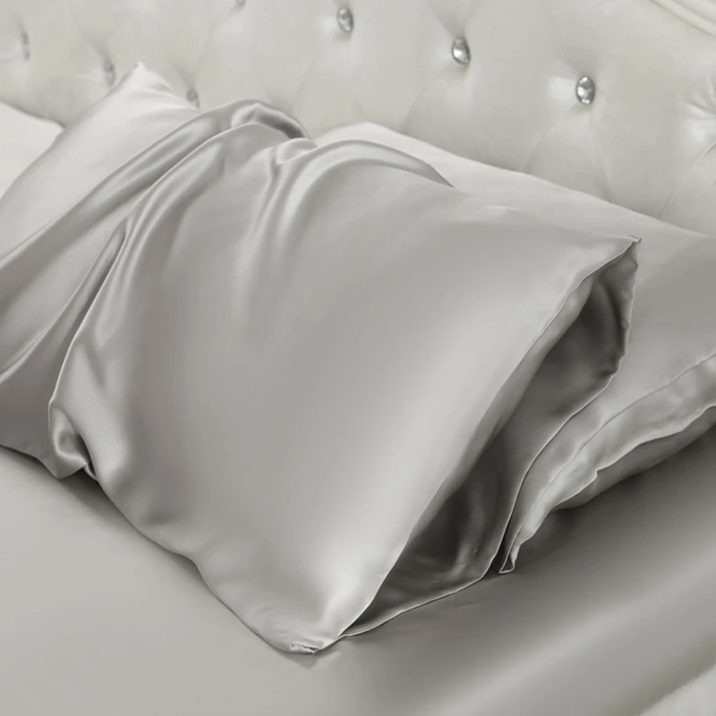 

Solid High Quality Silky Satin Skin Care Pillowcase Hair Anti Pillow Case Twin/Queen Size Protect Hair Pillow Cover for Sleep