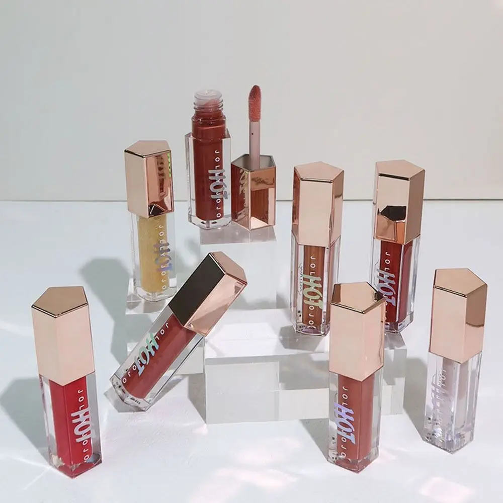 Nutrire Trasparente Lucidalabbra Portatile Impermeabile Riparazione Idratante Specchio Lucidalabbra Specchio Gelatina Idratante Rossetto Ragazza