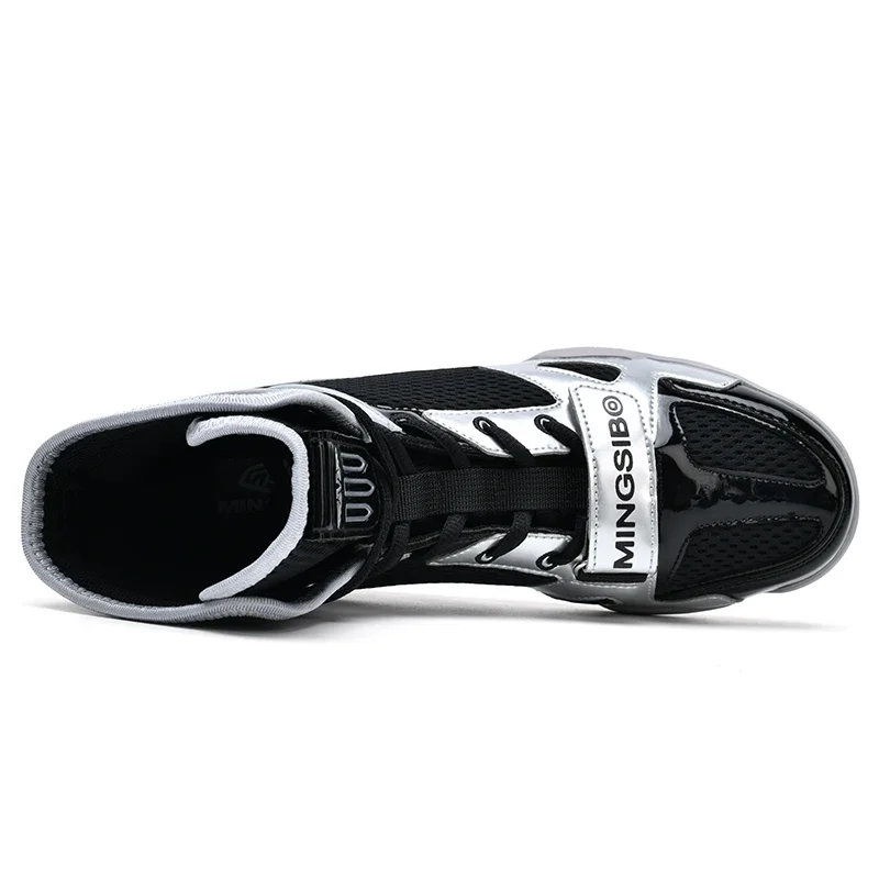 Wrestling Shoes Men Women Wrestling Sneakers Comfortable Gym Footwears Luxury Boxing Sneakers