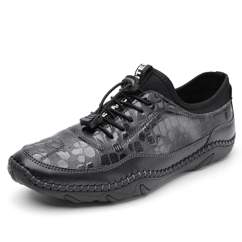 

Men Shoes Brand Fashion Handmade Shoes Male Leather Casual Shoes Driving Moccasin Soft Luxury Sneakers Men Flats Big Size 38-48