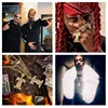 Hip-Hop Death Row Prisoner Chain High Quality Stainless Steel New Rap DeathRow RECORDS Pendant Necklace Nightclub Mens Jewelry 4