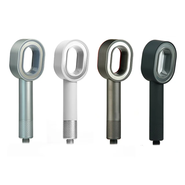 ตัวกรองหรูหราสําหรับหัวฝักบัว ตัวกรองคาร์บอนไฟเบอร์เอาต์พุตสูง ตัวกรองน้ําอาบน้ําเพื่อขจัดคลอรีนฟลูออไรด์และน้ํากระด้าง 3