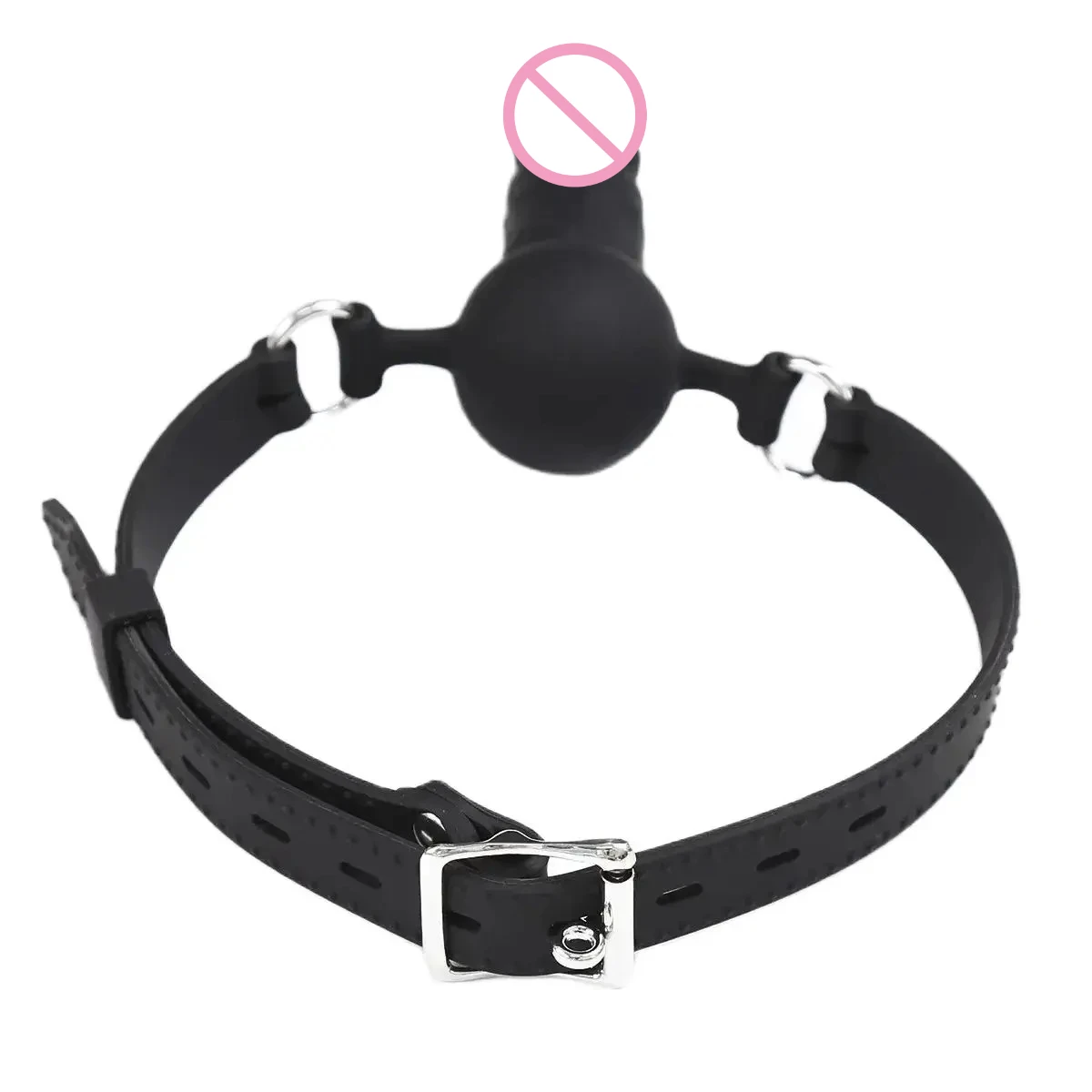 Adult Games Strapon Dildo Head Strap On Sex Toys For Couples Silicone Dildos Bandage Realistic Penis Mouth Gag_voghion.com