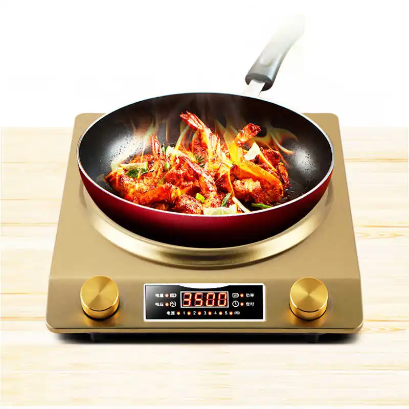Hot hemisphere 3500W concave induction cooker