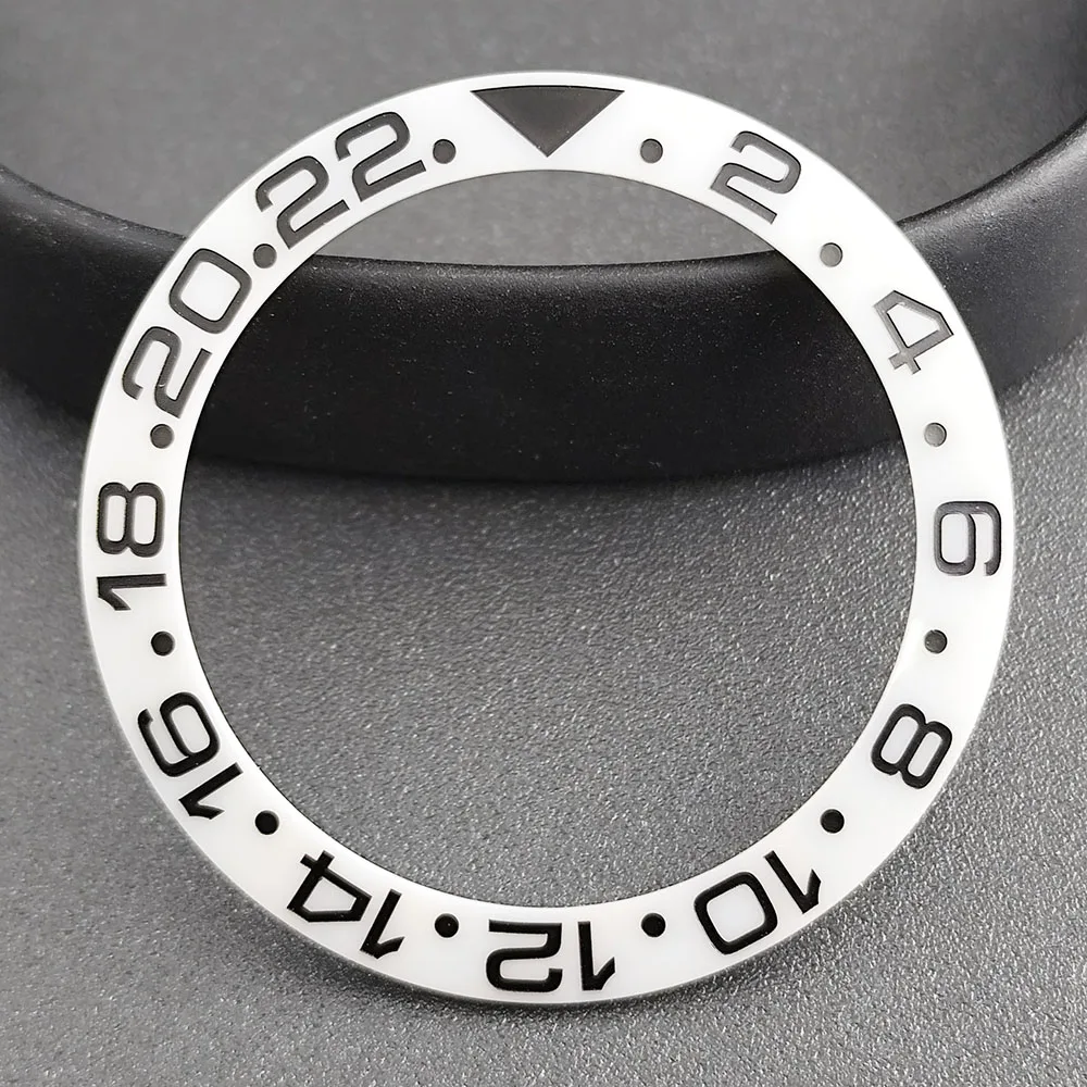 Premium 40mm Ceramic/Aluminum Watch Bezel Insert for Timepiece Customization