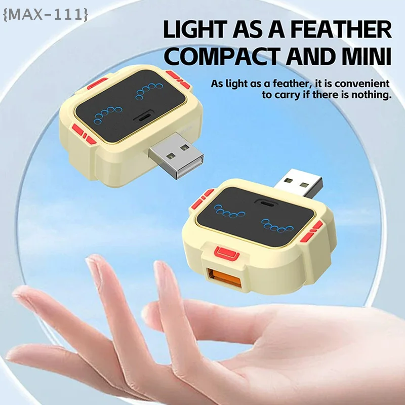 【F2-MAX111】5V 장치용 지능형 USB 음성 활성화 스위치 - 밝기 조절 속도 팬 조명 제어 수동 조작 없음