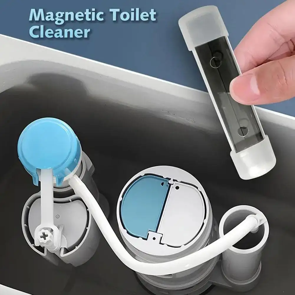 2PCS Toilet Magnets Cleaning Stick Magnets Magnetic Toilet Bowl Cleaner Environmentally Cleaning Tools