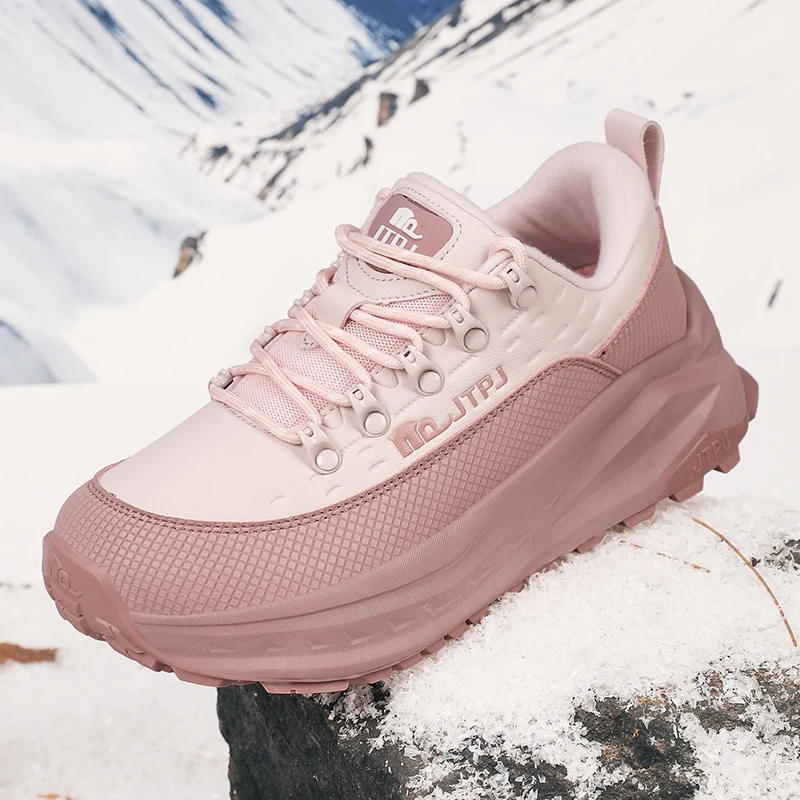 Men's Athletic Shoes, Winter Fleece-Lined Warm and Cold-Resistant Shoes, Suitable for Cold Weather, Snow, and Ice - Ideal for Home, Walking, Winter Sports, Footwear Designed for Low-Temperature Environments