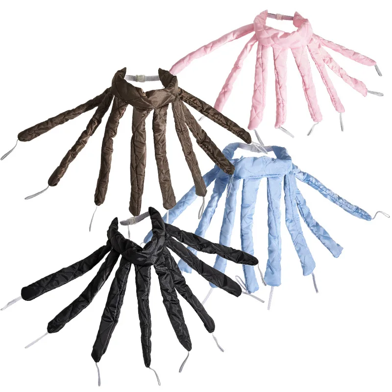Octopus Heatless Curling Rod Headband Curls Silk Ribbon Sleeping Wave Formers No Heat Curls Ribbon Lazy Hair Curler Hair Rollers hair styling tool,hair curling tools