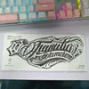 1Pc Handwritten Font Arm Waterproof Temporary Tattoo, Long-Lasting 1-2 Weeks, Realistic Semi-Permanent Fake Tattoo 5