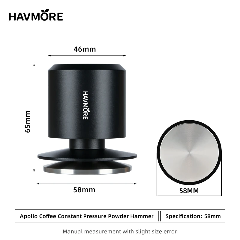 مكبس قهوة هافمور الاحترافي بضغط ثابت، ستانلس ستيل...