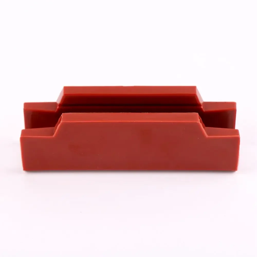 Elevator Guide Shoe Busher Liner length=120mm Applicable to Mitsubishi Elevator10mmTHK guide rail Red polyurethane material 1pcs