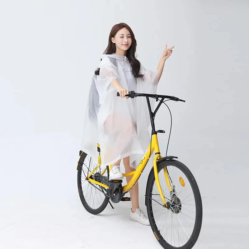 All-Weather Transparent Windproof Rain Poncho