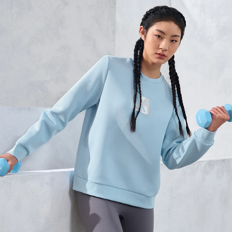 Xtep Pullover Sweater For Women Spring Soft Leisure Durability Coat Comfortable Trendy Fashion Tops 976128920056