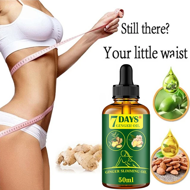 7 Days Ginger Slimming Weight Loss Oil