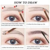 5pcs Professional Microblading Pencil Permanent Eyebrow Pencil Tattoo Waterproof Art Tint Makeup Eye Brow Pen Enhancers Cosmetic 6