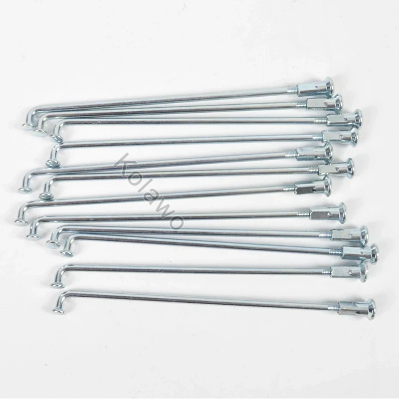 36pcs Silver 12G Bicycle Spoke Electric Road Bike Spokes Diameter 2.5mm Customize Length 45-305mm With Nipples Cycle Wheel Parts bicycle parts,bicycle spokes,bike spokes nipples