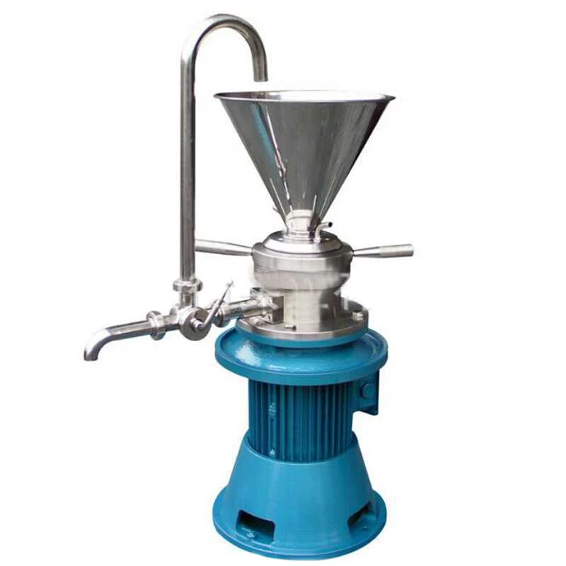 New Vertical Colloid Mill Peanut Butter Grinder Machine Sesame Soybean Food Processing Grinder detail image 1