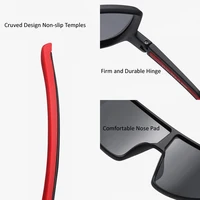 Lunettes de soleil polarisées/photochromiques à grande monture UV400 pour hommes et femmes, TR90 vtt, Baseball, pêche, Softball 4