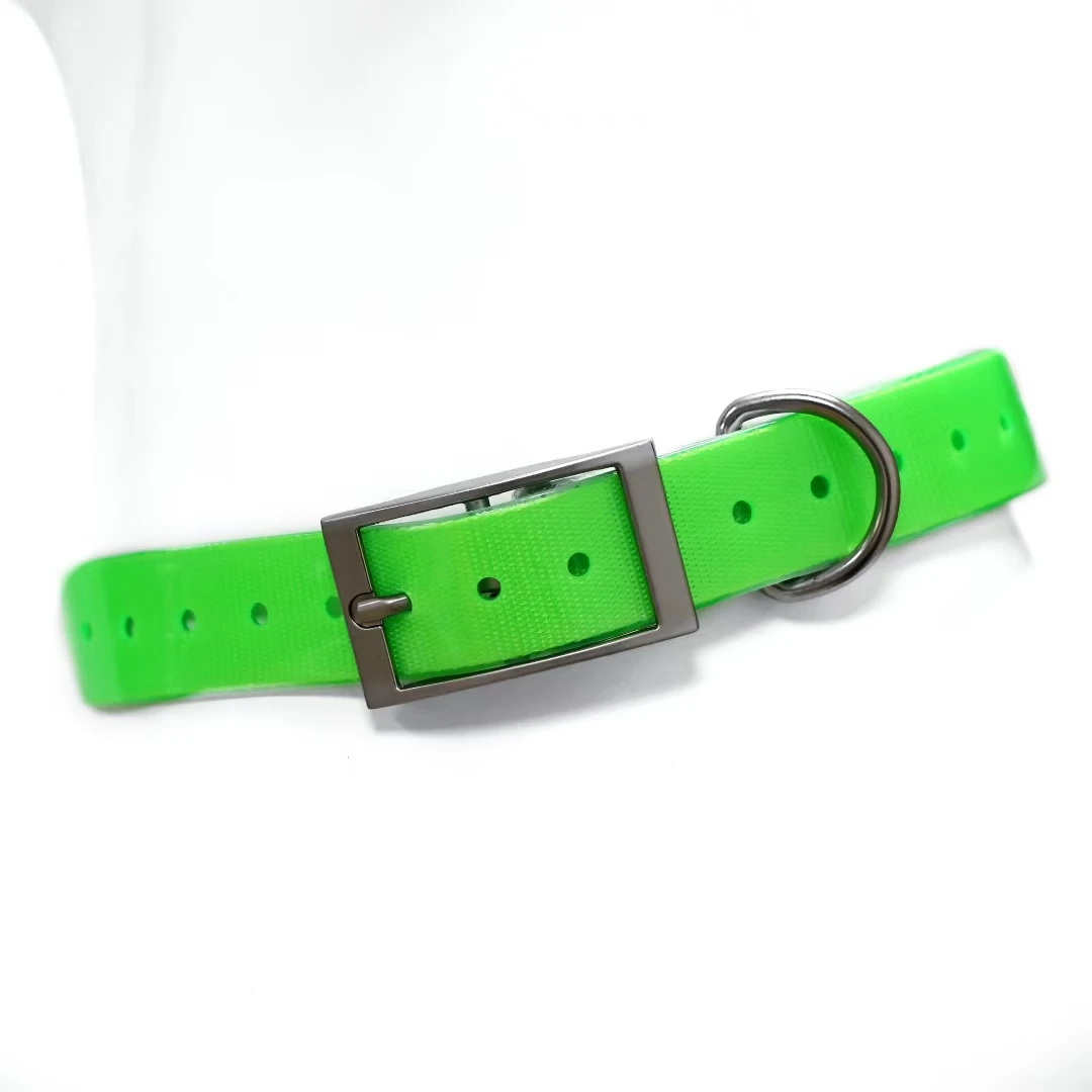 Premium Non-Toxic Waterproof Hunting Dog Collar - Adjustable, Durable, and Easy to Clean Pet Training Accessory