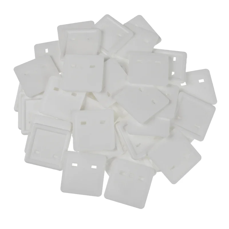 100Pcs Set Square Strong Magnetic Fridge Magnet Badge Machine Consumables 50*50mm Fridge Magnet Button Parts DIY Decorative