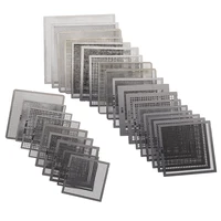 27pcs BGA Templates Sik tin Fixture Tin solder ball Soldering Tools BGA Reballing StationCombination tools Jig Kit - Image 2