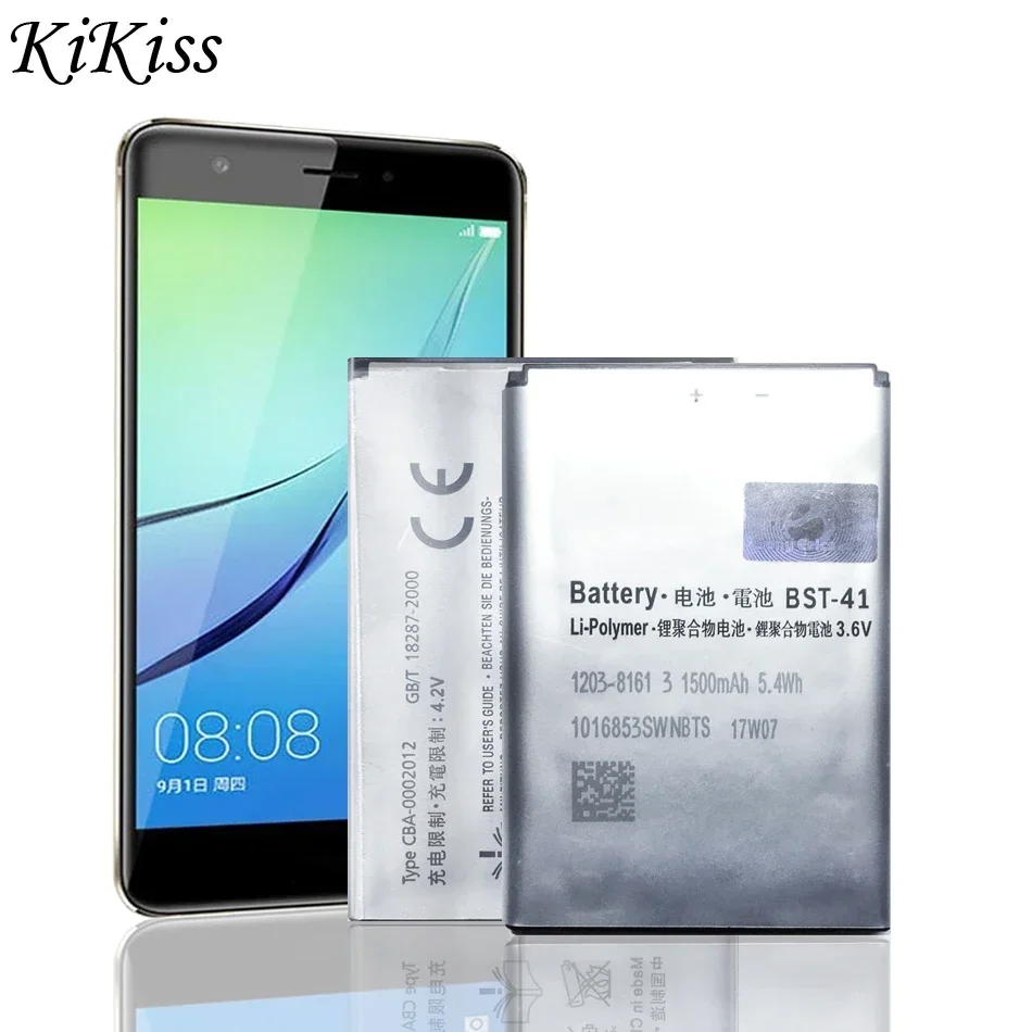 Batteria Per Sony Ericsson Xperia Play, Bst-41, Batteria Del Telefono Per R800, R800I, A8I, M1I, X1, X2, X2I, X10, X10I, Z1I, 1500Mah