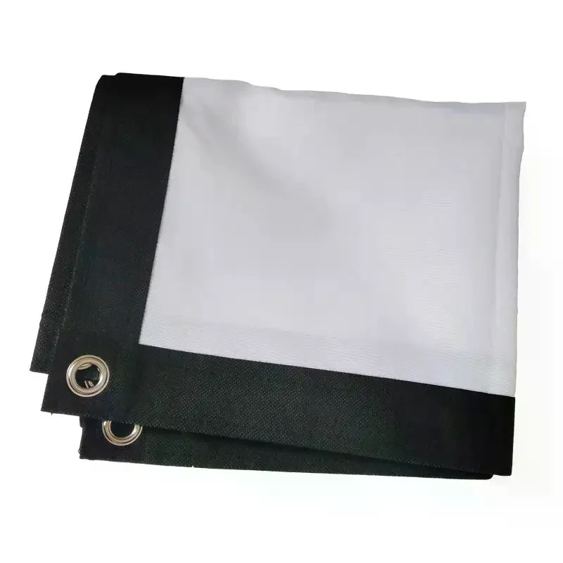 Schermo Anti-Luce per Proiezione - Telo Portatile da 60/72/84/100/120 Pollici per Casa, Ufficio, Cinema all'Aperto - immagine 3