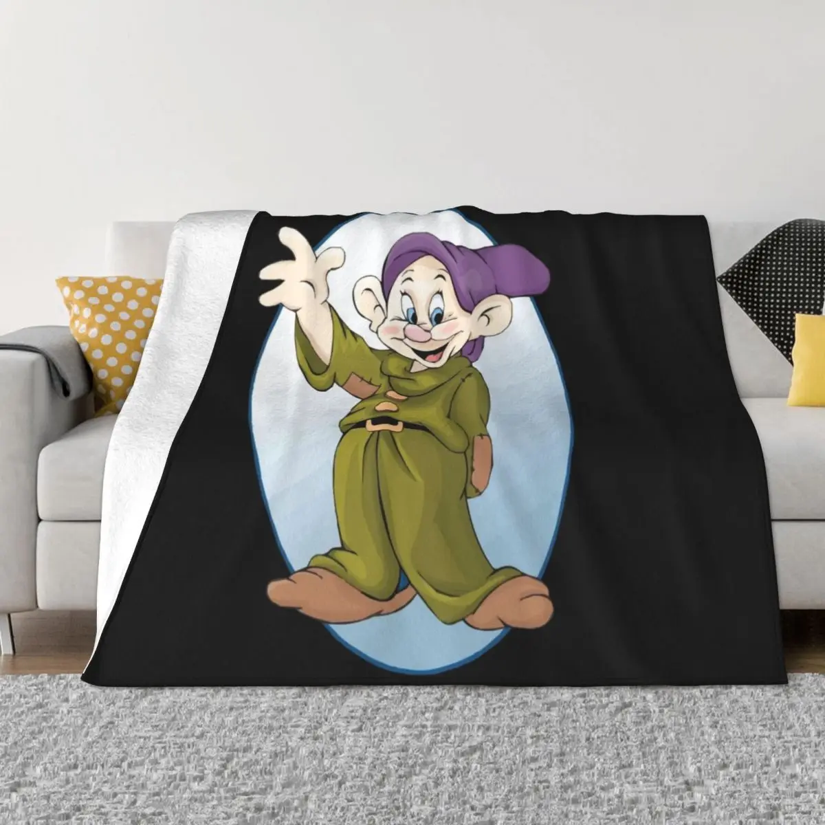 

Dopey the Dwarf Throw Blanket Heavy Single decorative Blankets