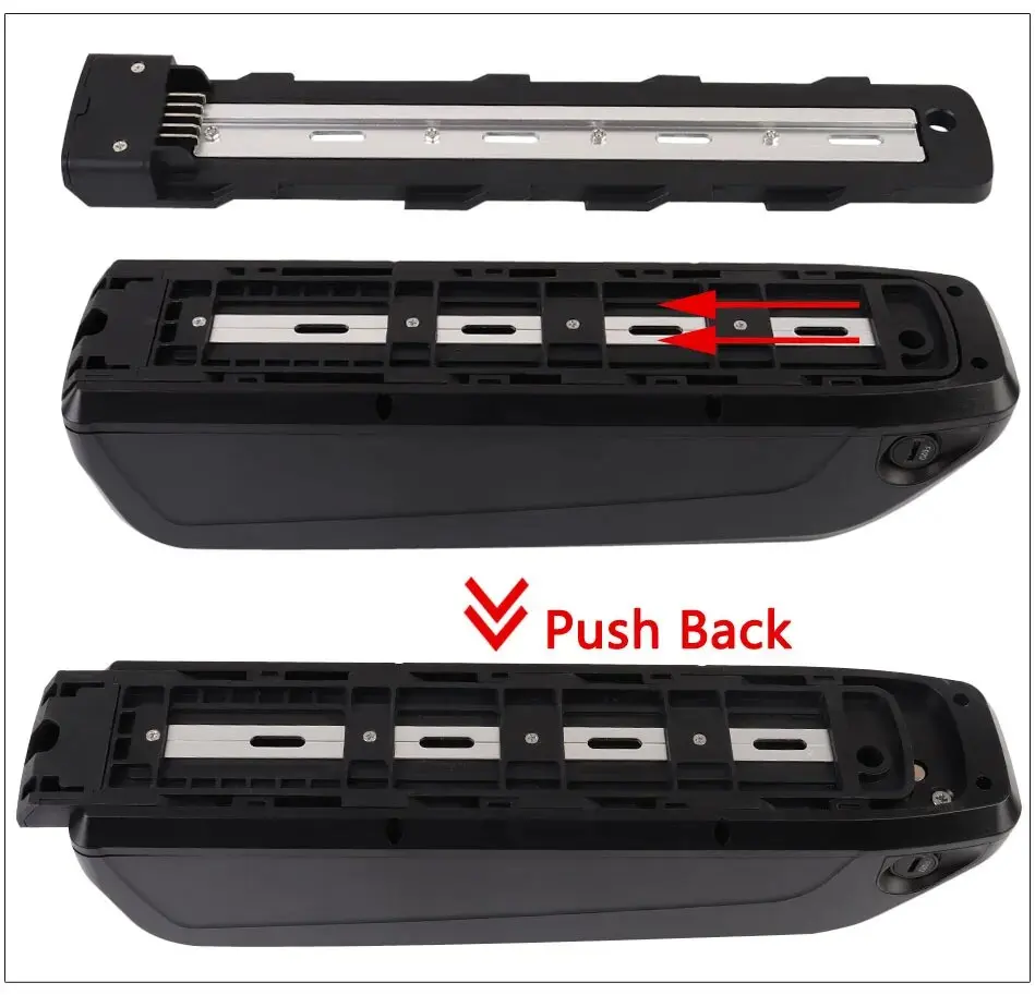 ChamRider G70 Akkubox für lange Unterrohr-Akkus, max. 70 Zellen, Unterrohr-Akkugehäuse für 18650 Zellen, 10S7P 13S5P 14S5P E-Bike-Teil – Detail 3