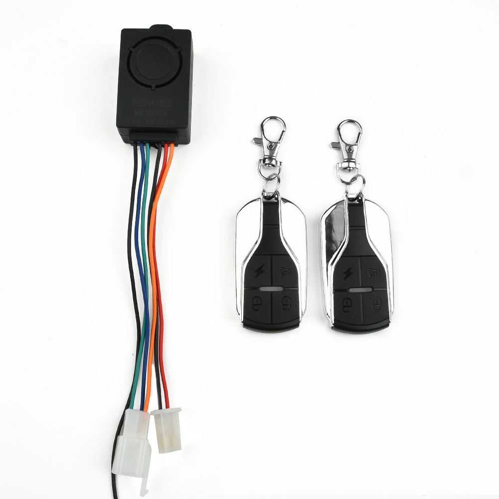 Ebike Smart Alarm Waterproof Dustproof Remote Control Anti-theft Lock Electric Bicycle Accessories Dropship