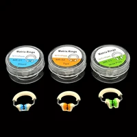 Dental Niti Matrix Bands Ring Garrison Style Matrix Clamp Clip Sectional Contoured Matrices Dentist Dentis Plastic Kit Lab Tools 1