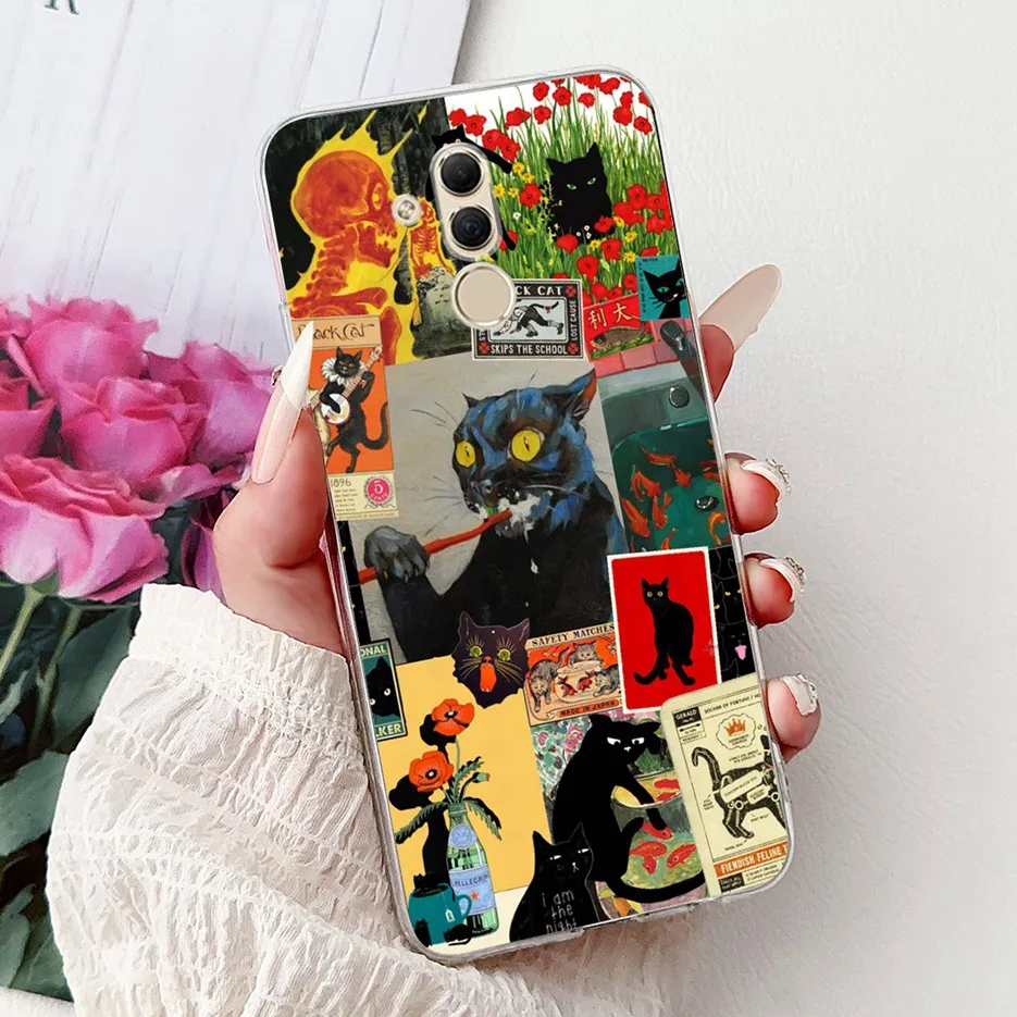 Stylish Painted Soft Slim Phone Case for Huawei Mate 20 Series