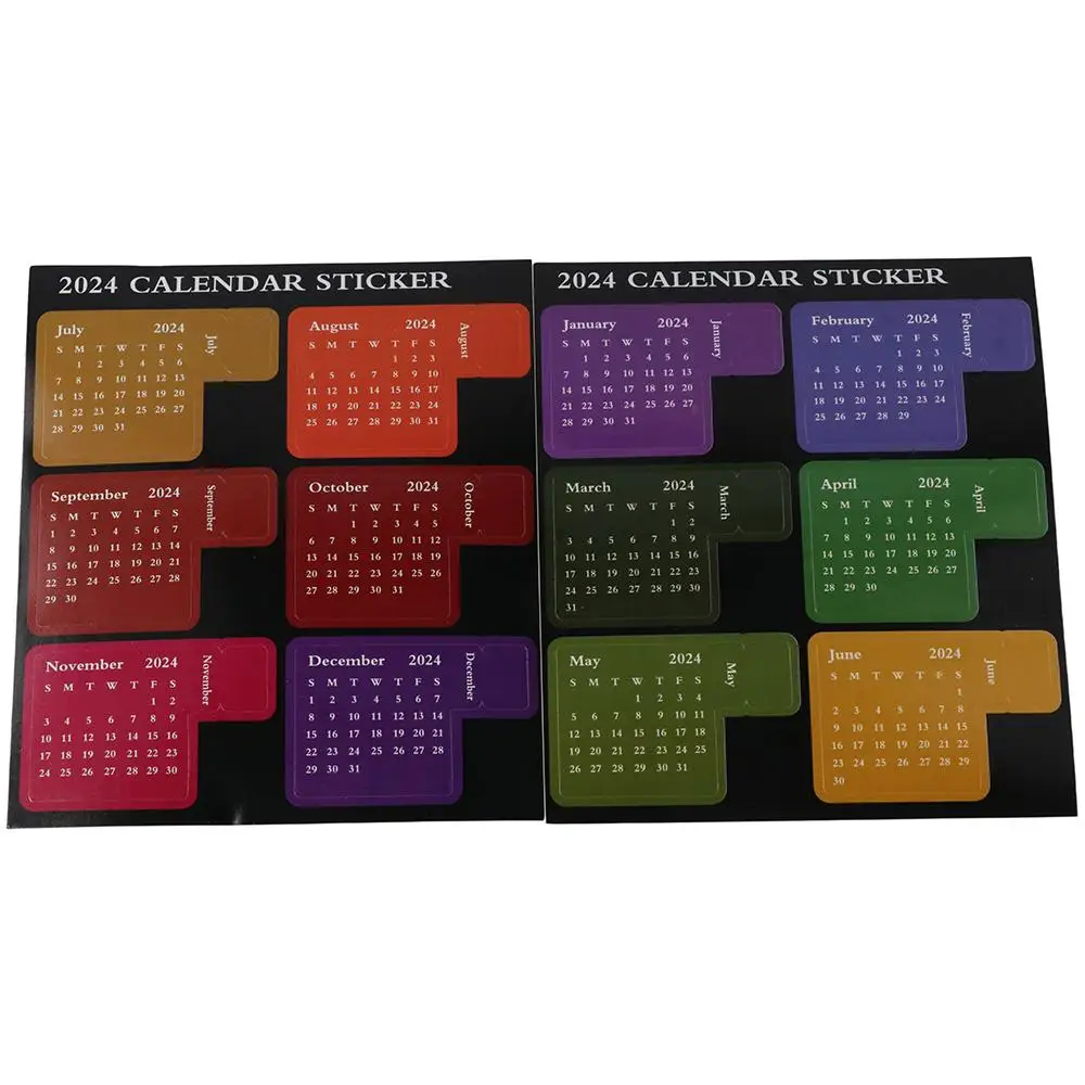 

Самоклеящиеся маркеры для планшетов и ноутбуков, 12 месяцев, 2024