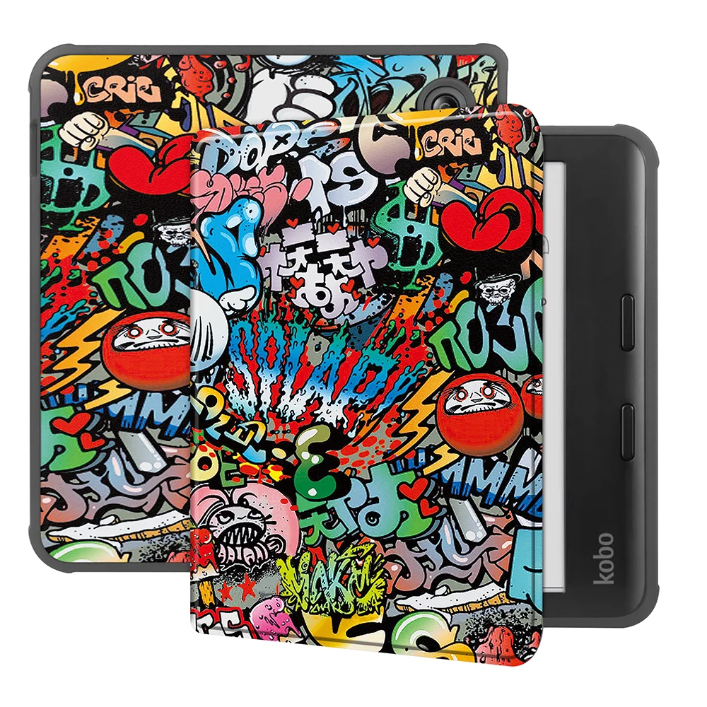 Magnetic Smart Cover with Soft TPU Back