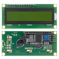 LCD1602 I2C Display Module Blue Green Screen 5V PCF8574 IIC Adapter Llate for Arduino 4