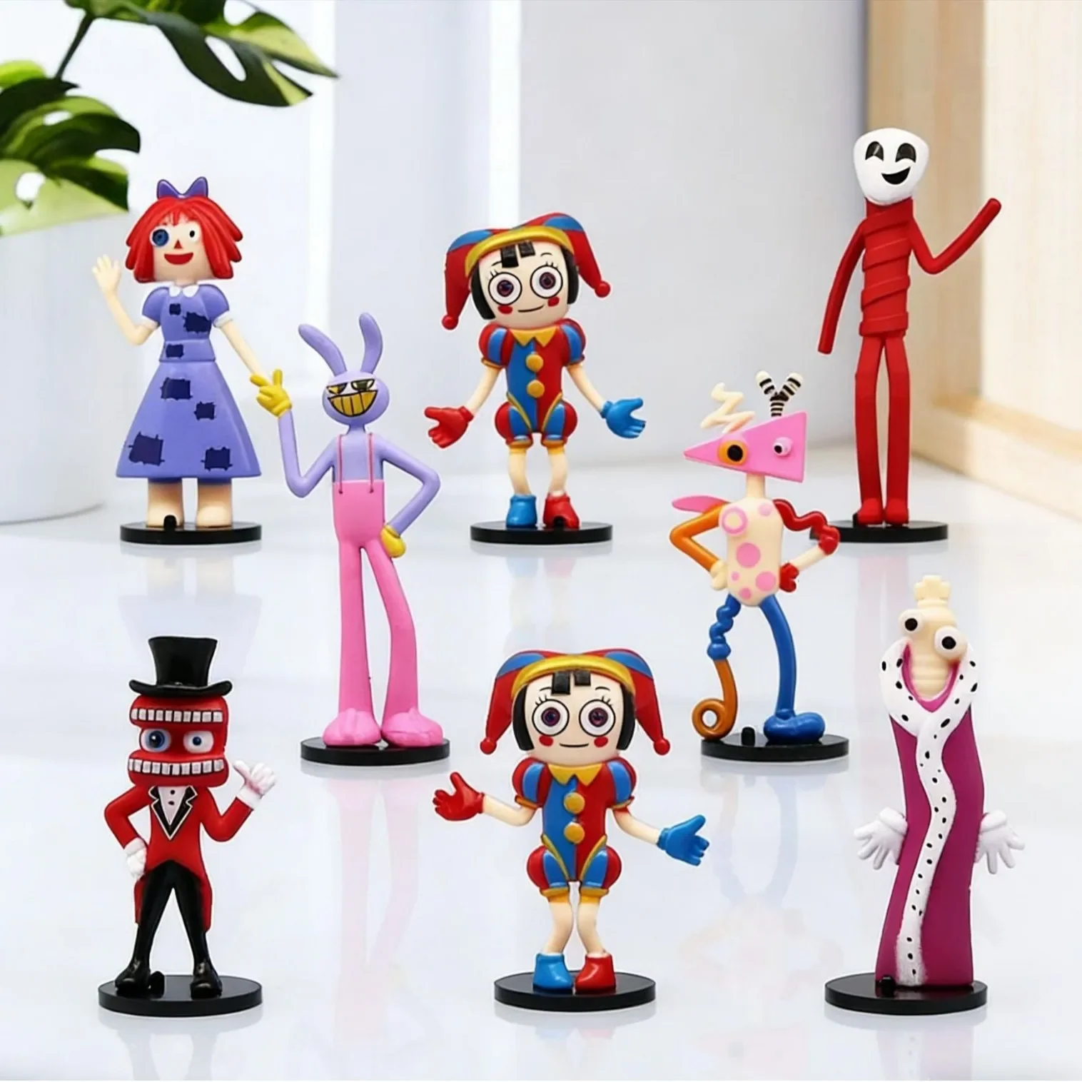 8PCS The Amazing Digital Circus Cartoon Art Accessories - Reward Anime Gifts