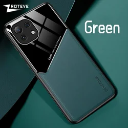 ZROTEVE PU Leather Magnetic Phone Case - Premium Protection - Mi 11T Pro (Green)
