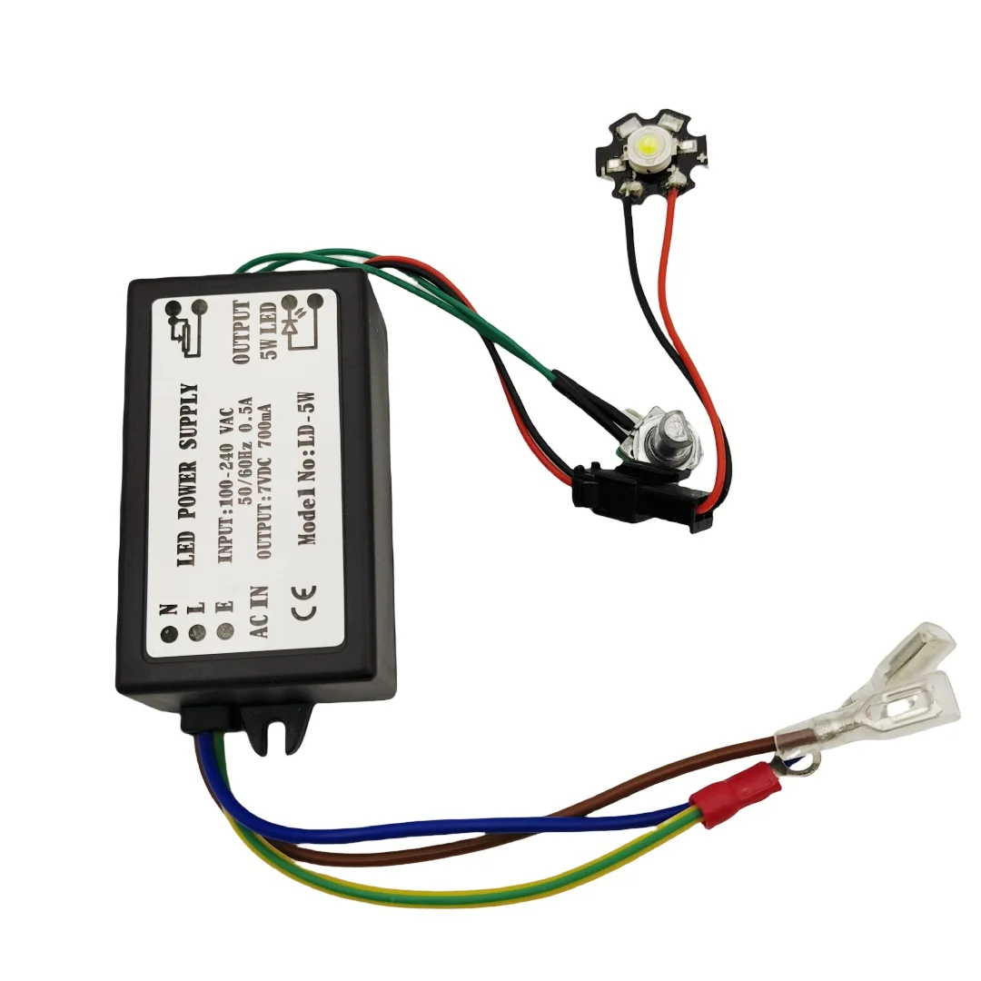 5W LED Light Microscope Power Supply Light Source, microscope lamp
