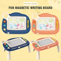 Fun Graffiti Drawing Board Kids Toy Baby Dust-Free Magnetic Drawing Table Educational Montessori  Learning Toys Children Gfit 2