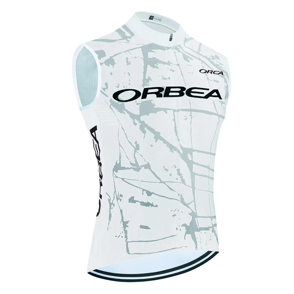 2025 ORBEA ORCA Bike Vest Quick Dry Cycling Team Jersey Windbreaker Men Summer Ropa Ciclismo Sleeveless Bicycle Jersey Tshirt 6