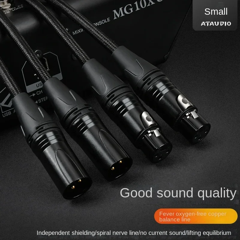

Hifi XLR Cable High Quality 6N OFC Microphone Sound Cable Plug XLR Extension Cable for Audio Mixer Amplifiers